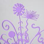 Kenny Scharf FLORES (PURPLE) Sculpture